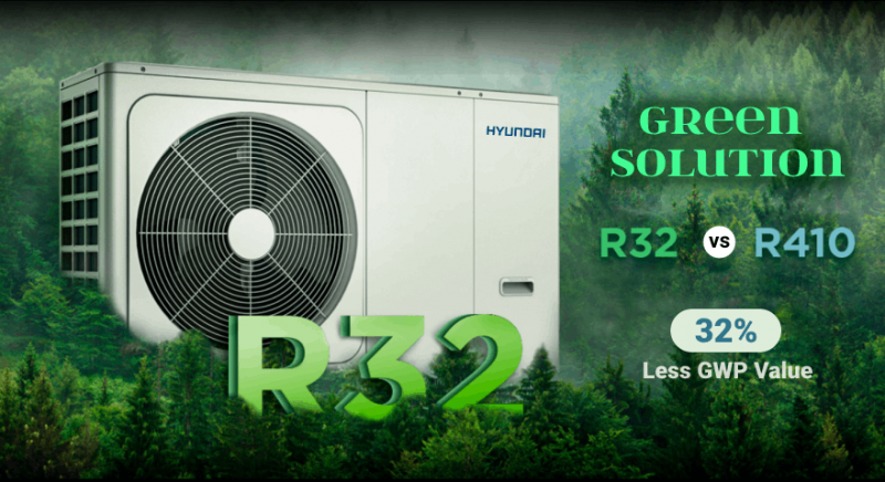 HYUNDAI-POMPE NXEHTESIE 12KW MNB R32 HYHC-V12W/D2N8-BE30 - Image 3