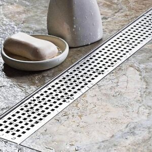 GEHLER-PILETE LINEARE DUSHI 600X70 INOX RAINFOREST EO BJLSFG026