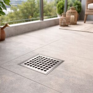PILETE MESI KATRORE ANESORE PER VERANDE 150X150 Ø50