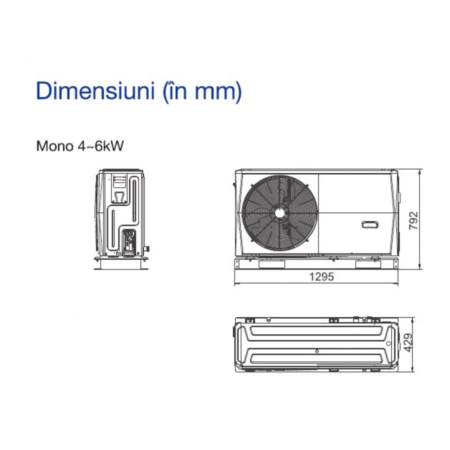 HYUNDAI-POMPE NXEHTESIE 12KW MNB R32 HYHC-V12W/D2N8-BE30 - Image 2